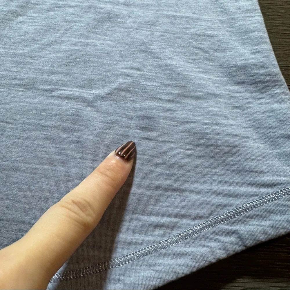 Lululemon Ivivva Shirt Long Sleeve Ice Blue 10